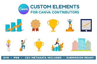 create custom elements for canva element creators