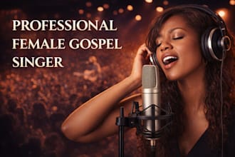 be your professional christian songwriter, female gospel singer and music