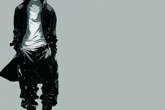 draw manga and comic book illustrations, manga artist,