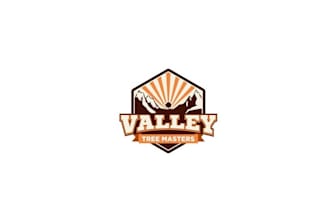 design unique tree service company logo