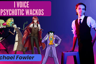 voice act the clinically insane