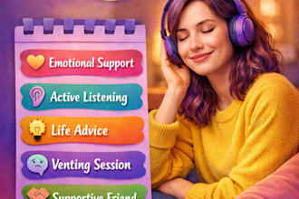 provide friendly and confidential listening support
