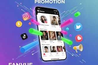 do fanvue promotion, fanvue marketing fanvue fansly