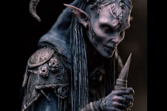 fantasy horror and fantasy horror character