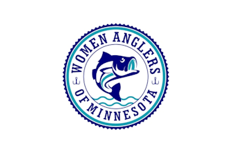 design classic womens fishing club logo