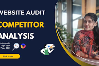 provide full SEO audit and competitor analysis report