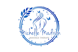 make luxury and unique yoga meditation massage wellness spa logo