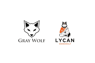 design excellent wolf logo