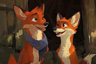 create a unique disney pet portrait