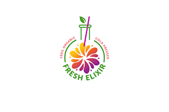 design a modern smoothie, juice bar and beverage logo