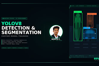 develop yolov8 object detection and segmentation models