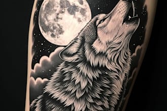 design professional tattoo and custom tattoo
