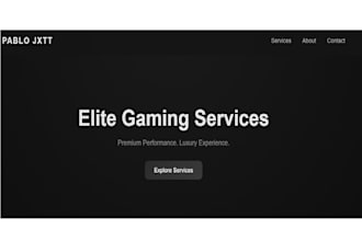 design a beautiful template or small buiseness website
