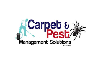 design carpet pest management solutions logo