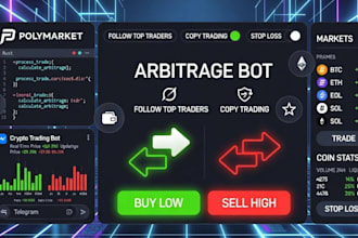 teach crypto trading arbitrage polymarket for you