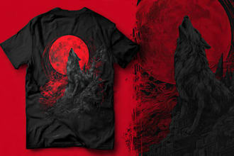 design a creative graphic t shirt design