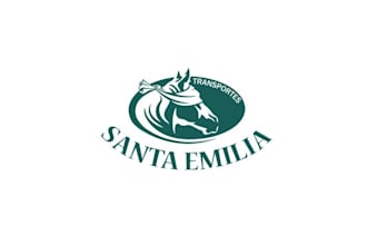 design modern agricultural trucking company logo