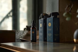 design fantastic label and packaging for your brand
