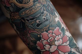 a tattoo design of tattoo sleeve