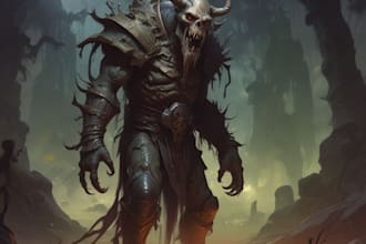 fantasy horror and fantasy horror character