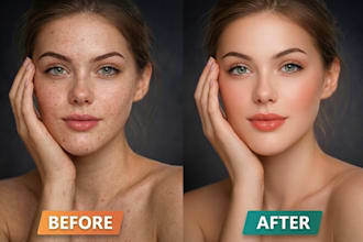 do high end beauty and portrait retouching