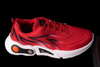 design realistic 3d sneakers, 3d shoe design, shoes footwear animation