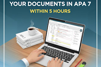 proofread and edit your documents in apa 7 within 5 hours