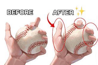 fix ai art, editing, polishing mistakes