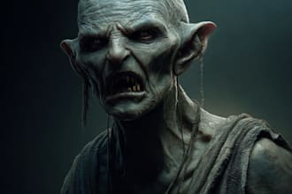 fantasy horror and fantasy horror character