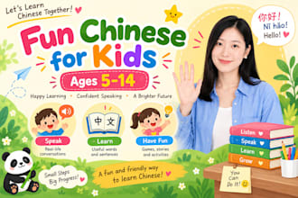 teach fun and engaging mandarin lessons for kids