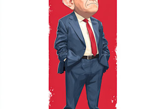 draw political cartoons illustrations