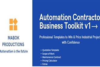 create an industrial automation quotations and proposal