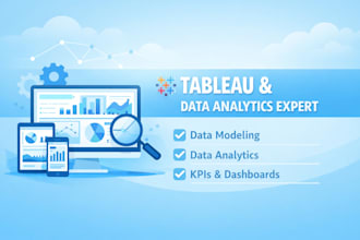 be your consultant for all tableau data needs
