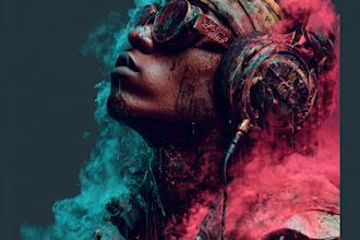 create a album cover or single cover art