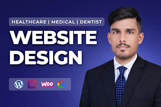 design medical, hospital and dental wordpress website