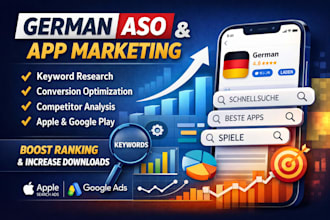 german aso app description mobile appmarketing optimize keywords ads manager seo
