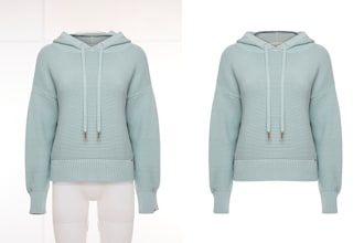 create a professional ghost mannequin effect for your clothing products