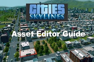 make custom maps, skins, and assets for cities skylines, rimworld, sims 4