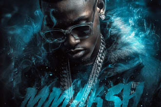 album cover, single or mixtape music artwork