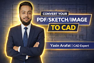 redraw your 2d floor plans and architectural drawing in autocad