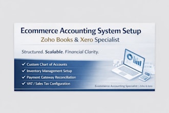 set up zoho books or xero for your ecommerce business