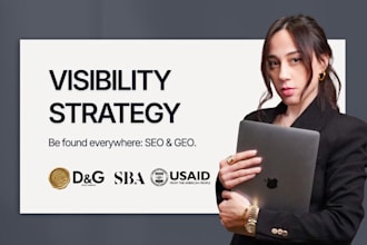 design your ai, SEO and GEO visibility strategy