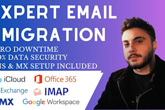 migrate godaddy emails to google workspace, office 365 or any imap server
