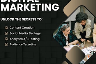 be your digital marketer
