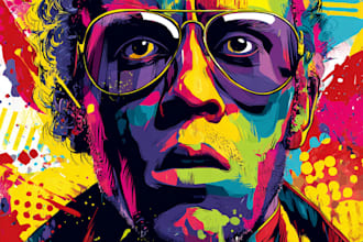 create your photo into awesome wpap pop art