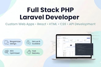 be your php laravel developer for long term projects