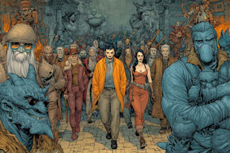 draw professional comic book pages, webtoon art, or graphic novel illustr