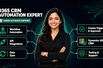 do dynamic 365 CRM automation and API integration