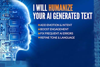 detect, edit and humanize ai generated content