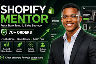 be your shopify dropshipping mentor from store setup to your first sale